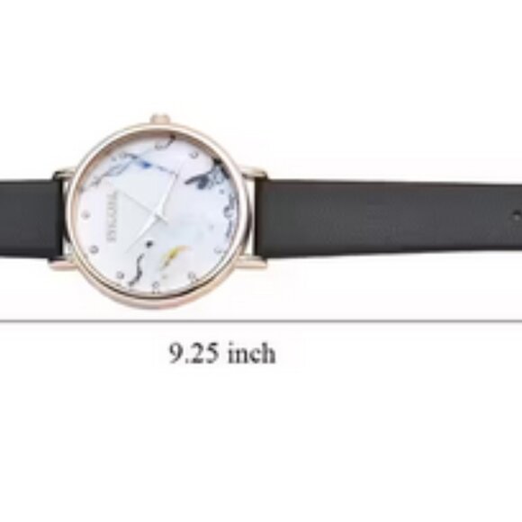 Strada Austrian Crystal Japanese Movement Stone Pattern Dial Watch Multi colors - Picture 2 of 2